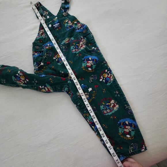 Vintage Oshkosh Camping Bears Overalls 4t - Picture 3 of 5